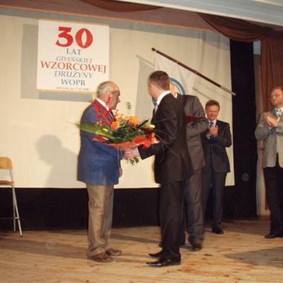 Wlodarze Koscierzyny Z Gratulacjami Dla Romualda Wolodzki